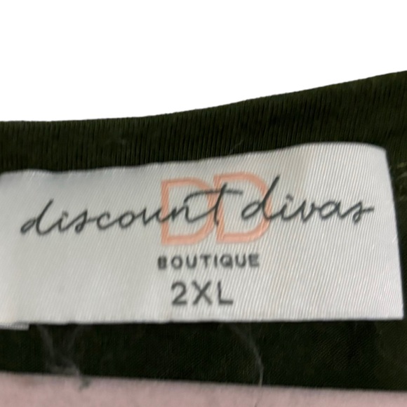 Discount Diva long sleeve poncho style tunic size 2XL - Picture 2 of 7